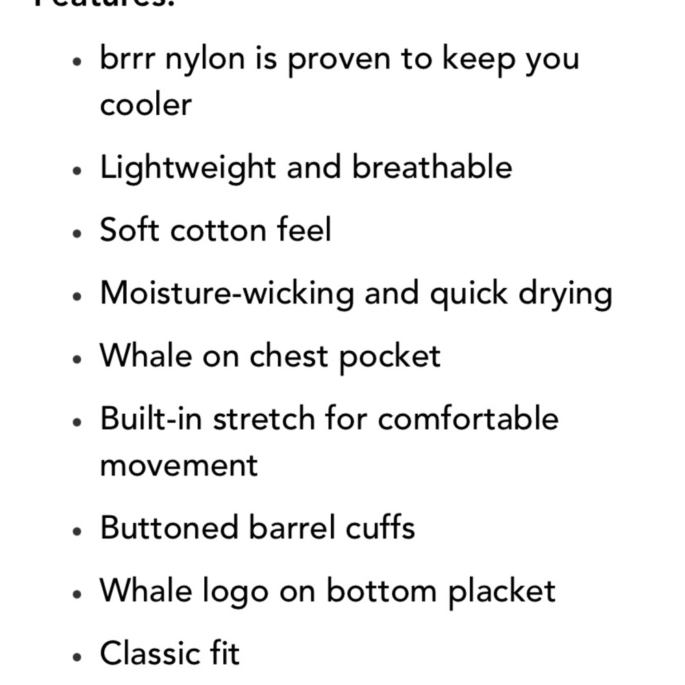 NWT Vineyard Vines men’s On The Go brrr Triple Chill plaid button down Sz L - Picture 8 of 10